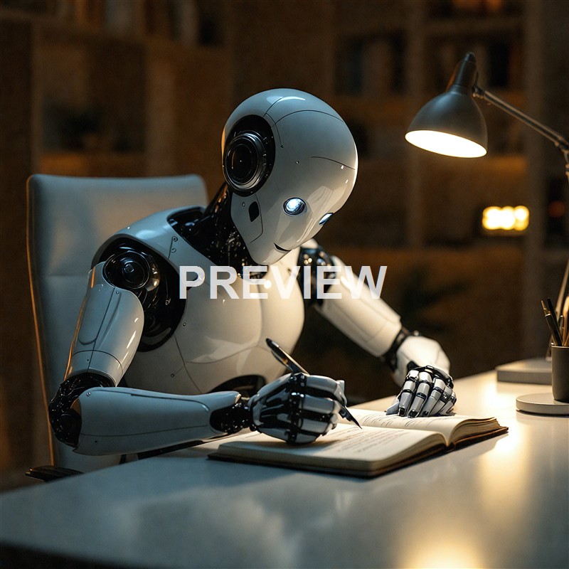 20504 - a-robot-writing-in-its-diary-as-if-it-were-human-0f6a_00002__result